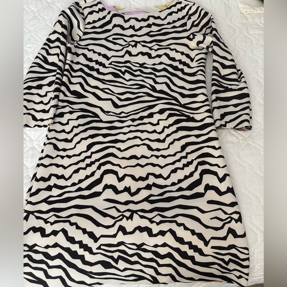 Multicolor Abstract Pattern Dress - Picture 2 of 2